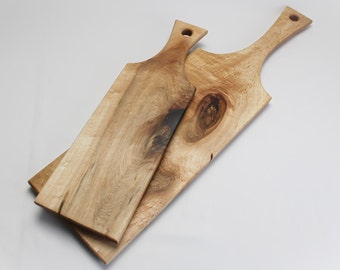 One-of-A-Kind Birds Eye Maple Charcuterie Boards - Set of 2 | Home Decor | Entertaining | Serving Boards | Kitchen Decor - Made in NH