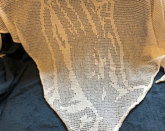 Praying Hands Crochet Prayer Shawl