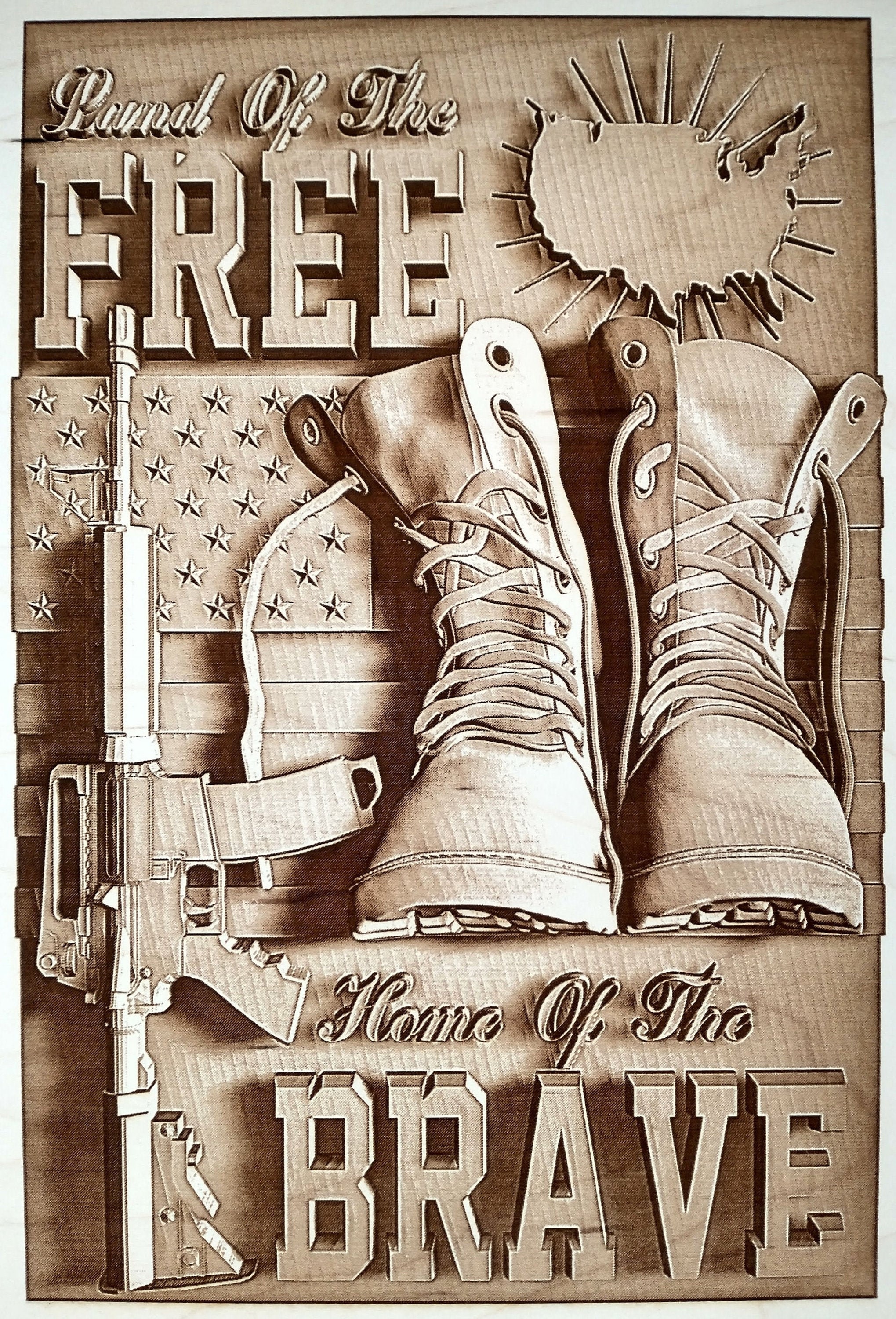 is land of the free home of the brave website satire
