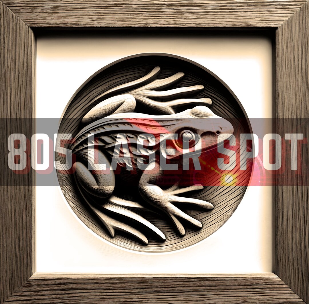 Digital Design File - Frog 8 - Glowforge - Laser Ready - Engrave - SVG ...