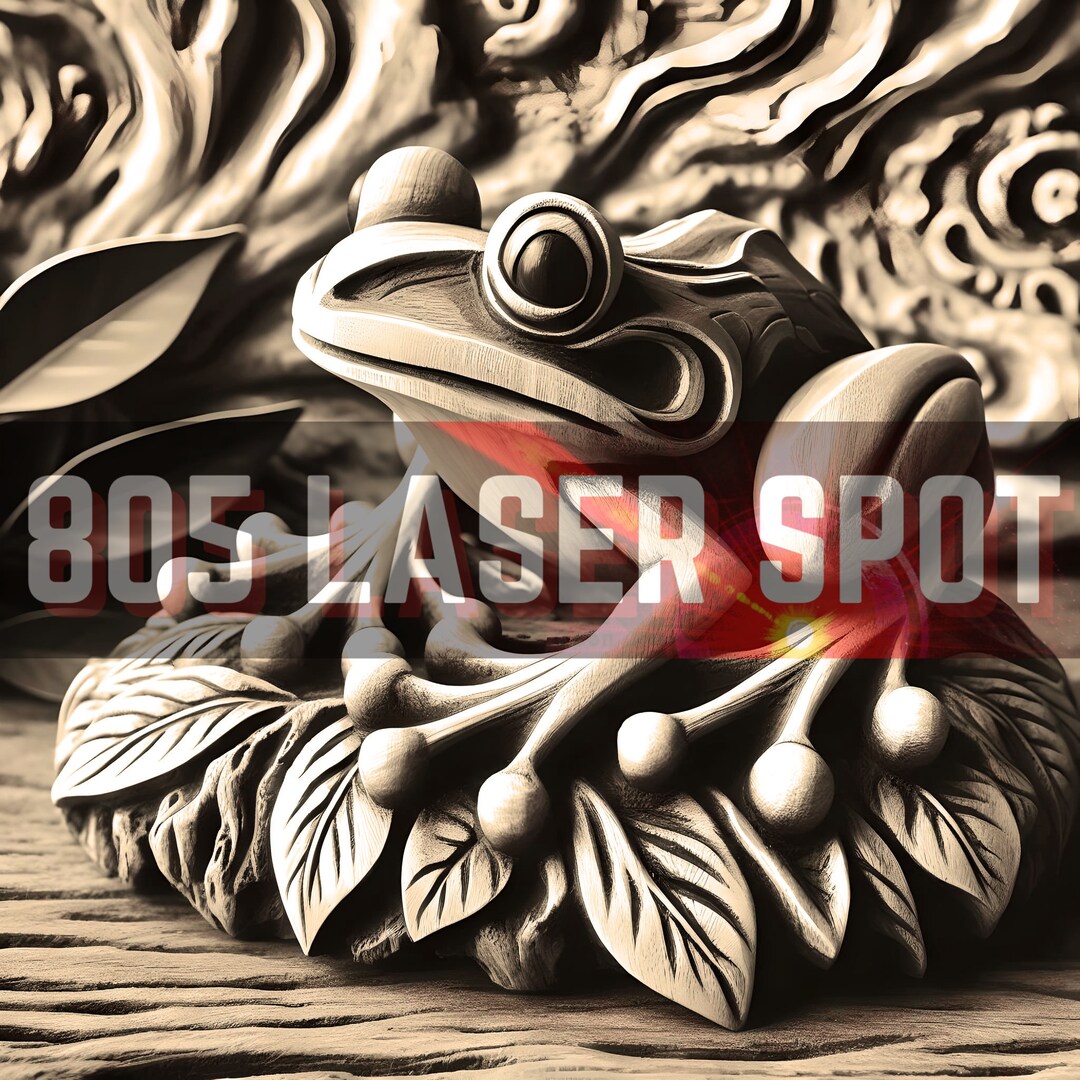 Digital Design File - Frog 2 - Glowforge - Laser Ready - Engrave - SVG ...