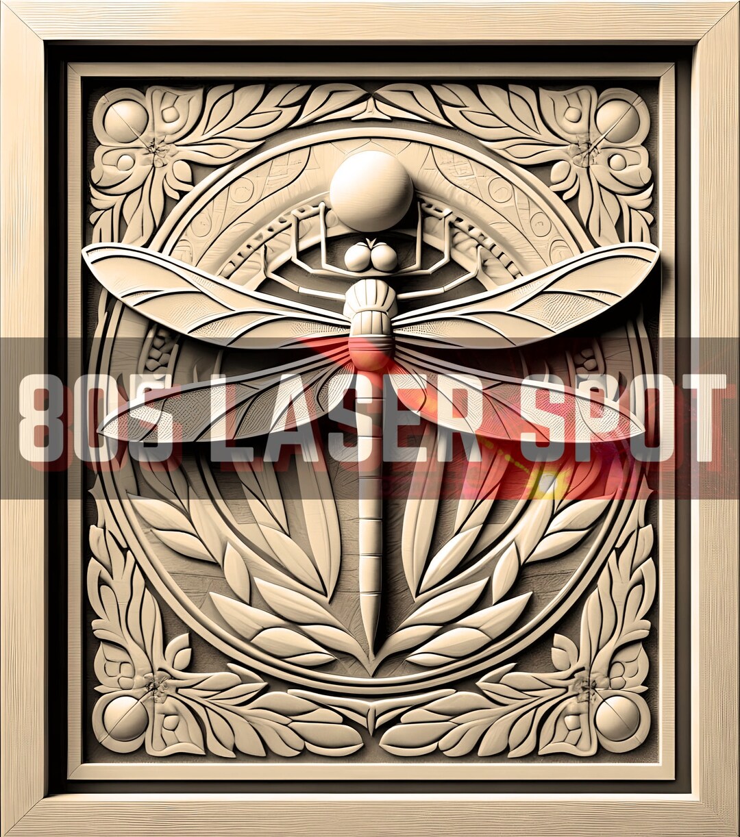 Digital Design File - Dragonfly 1 - Glowforge - Laser Ready - Engrave ...