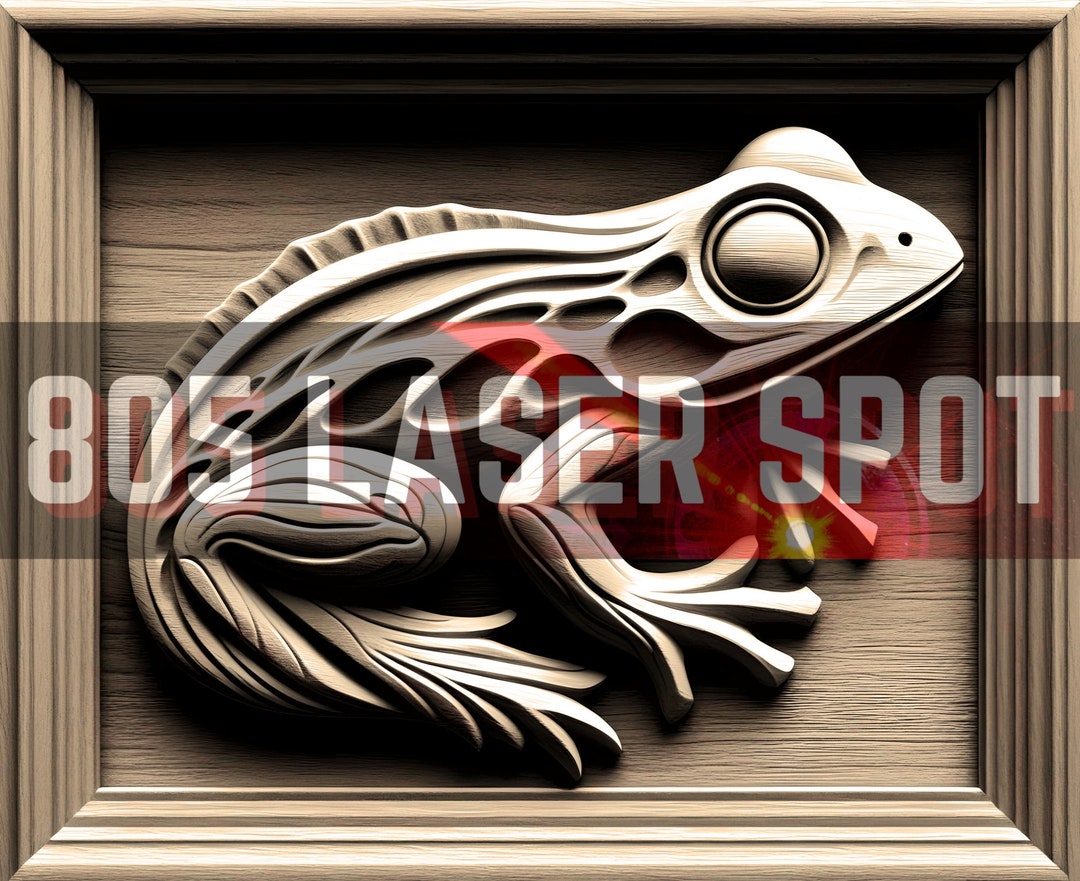 Digital Design File - Frog 7 - Glowforge - Laser Ready - Engrave - SVG ...