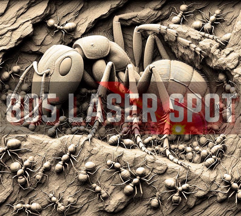 Digital Design File - Ants 5 - Glowforge - Laser Ready - Engrave - SVG ...