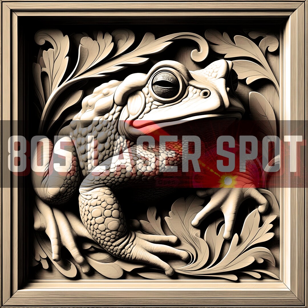 Digital Design File - Frog 10 - Glowforge - Laser Ready - Engrave - SVG ...