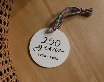 250 years of America | freedom | acrylic ornament | christmas ornament | 2026 | milestone