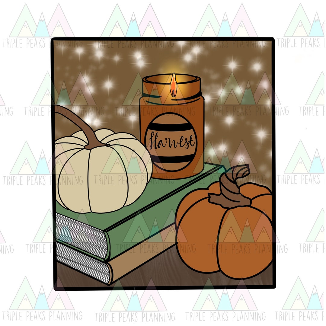Fall Planner Printable Die Cut, Instant Download, Digital Planner - Etsy