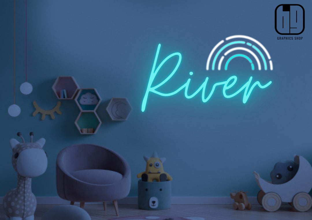 NEON SIGN for NURSERY | Neon Signs for Kids Rooms | Bedroom Neon Signs ...