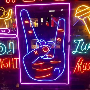 RESTAURANTE NEON SIGN / Neon Bar Sign / Neon Sign para restaurante / Neon Bar and Grill Sign / Home Bar Signs / Custom Neon Sign / Neon Bar