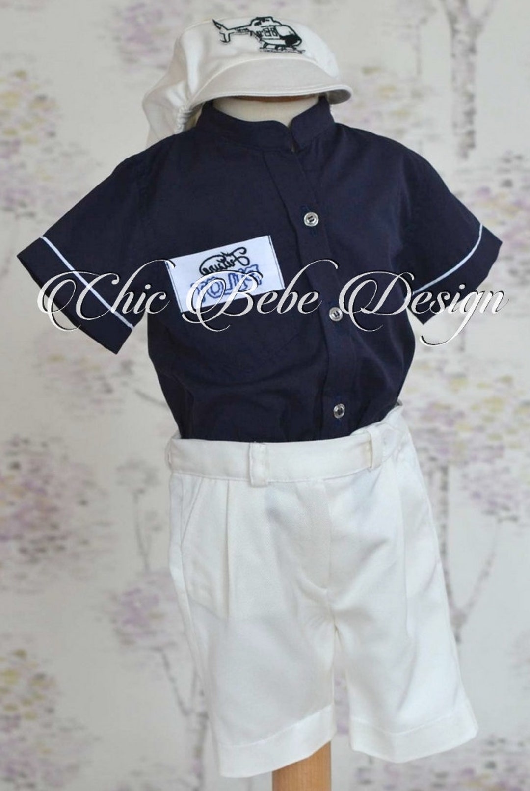 Christening Boy Suit Baptism Boy Suit Elegant Baptism Suit Etsy