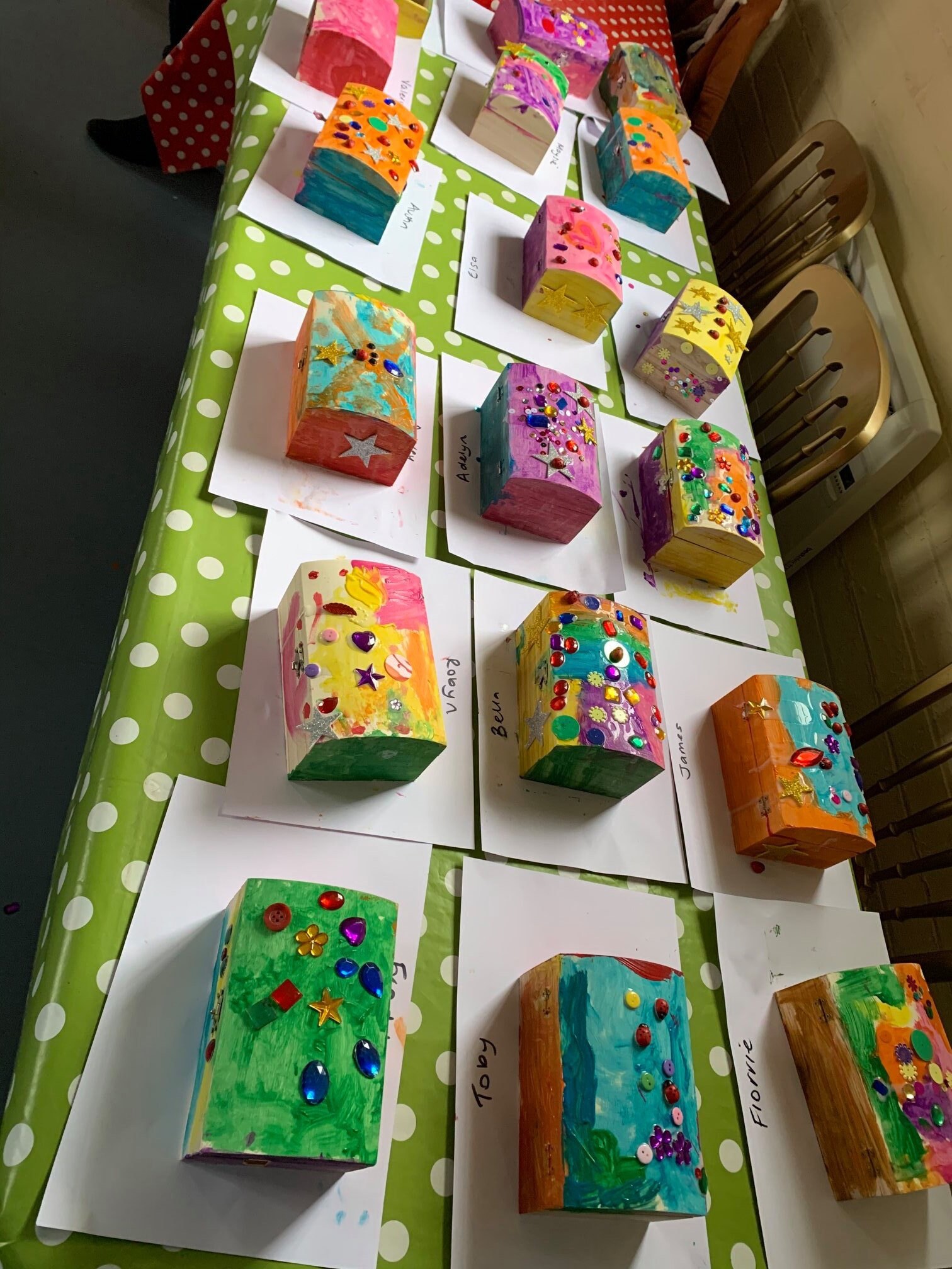 Craft Kit Large Treasure Box Kit, decoupage, collage, paint, kids