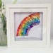STD Rainbow Jewelled Art, living room art, wall decor, new home gift, wall art, Personalised gift,