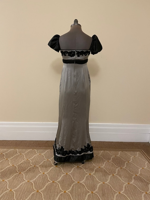 bridgerton silver dress Daphne bridgerton white and silver dress