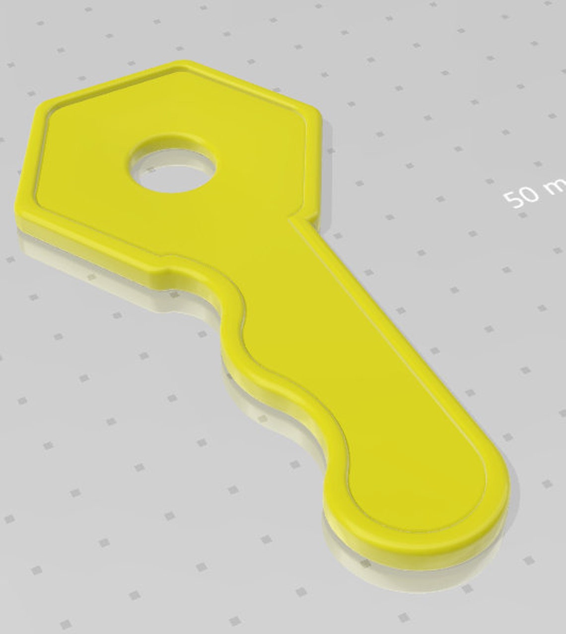 Polygon 3D Key File Set - Etsy
