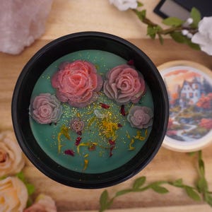 Spring Court Soy Candle, ACOTAR inspired, Mist And Fury Candle Gift, ACOMAF Scented Book Candle, Feyre, Tamlin, A Court of Thorns and Roses