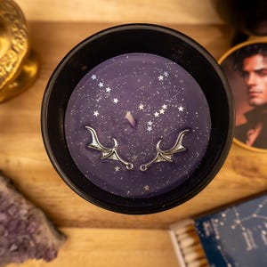 RHYSAND Soy Candle, ACOTAR inspired, Mist And Fury Candle Gift,  ACOMAF Scented Book Candle, Feyre, Night Court, A Court of Thorns and Roses