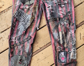 Wasteland Circus Post Apocalypse Pants!