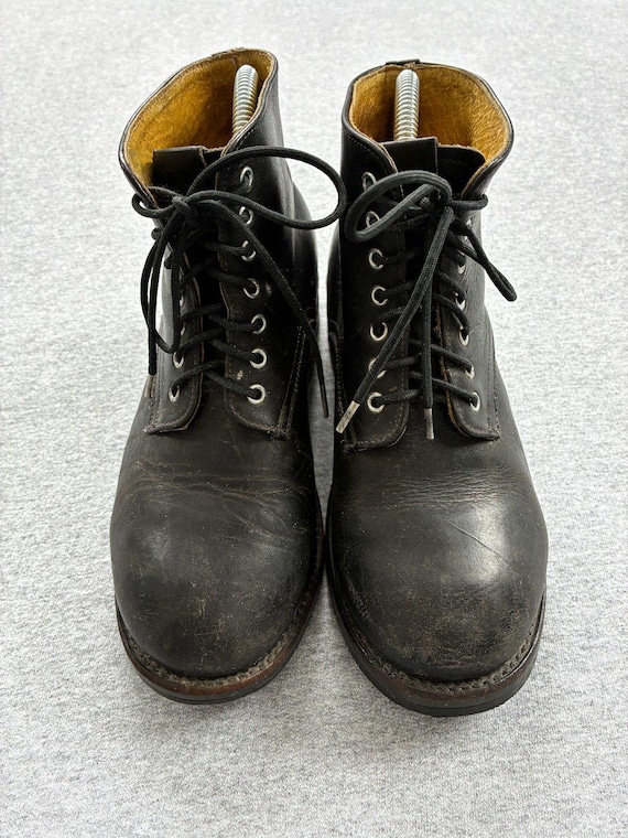 Vintage AB Adam's Siete Leguas Combat Boots, Handcrafted Mexico Leather (Women's 6.5 E)