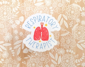 Respiratory Therapist Sticker / RRT / RT Sticker / Respiratory Therapy / Medical Field / Gift for Friend / Respiratory Therapist