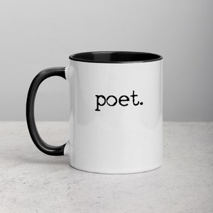 Poet Mug | Gifts for Poets | Gifts for Writers | Author Mug