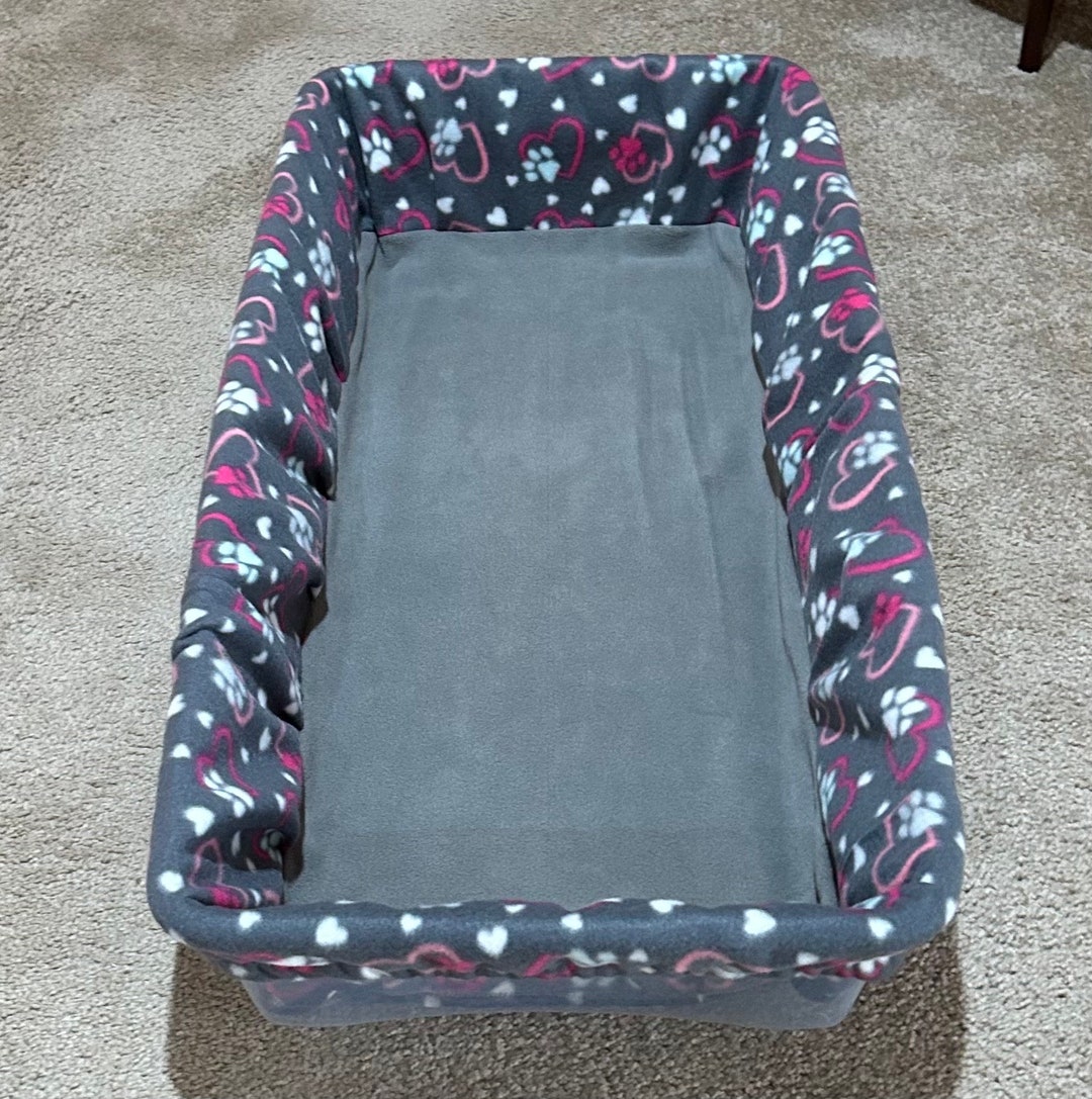 Under Bed Storage Whelping Box Cover Liner for Litters Puppies Kittens ...