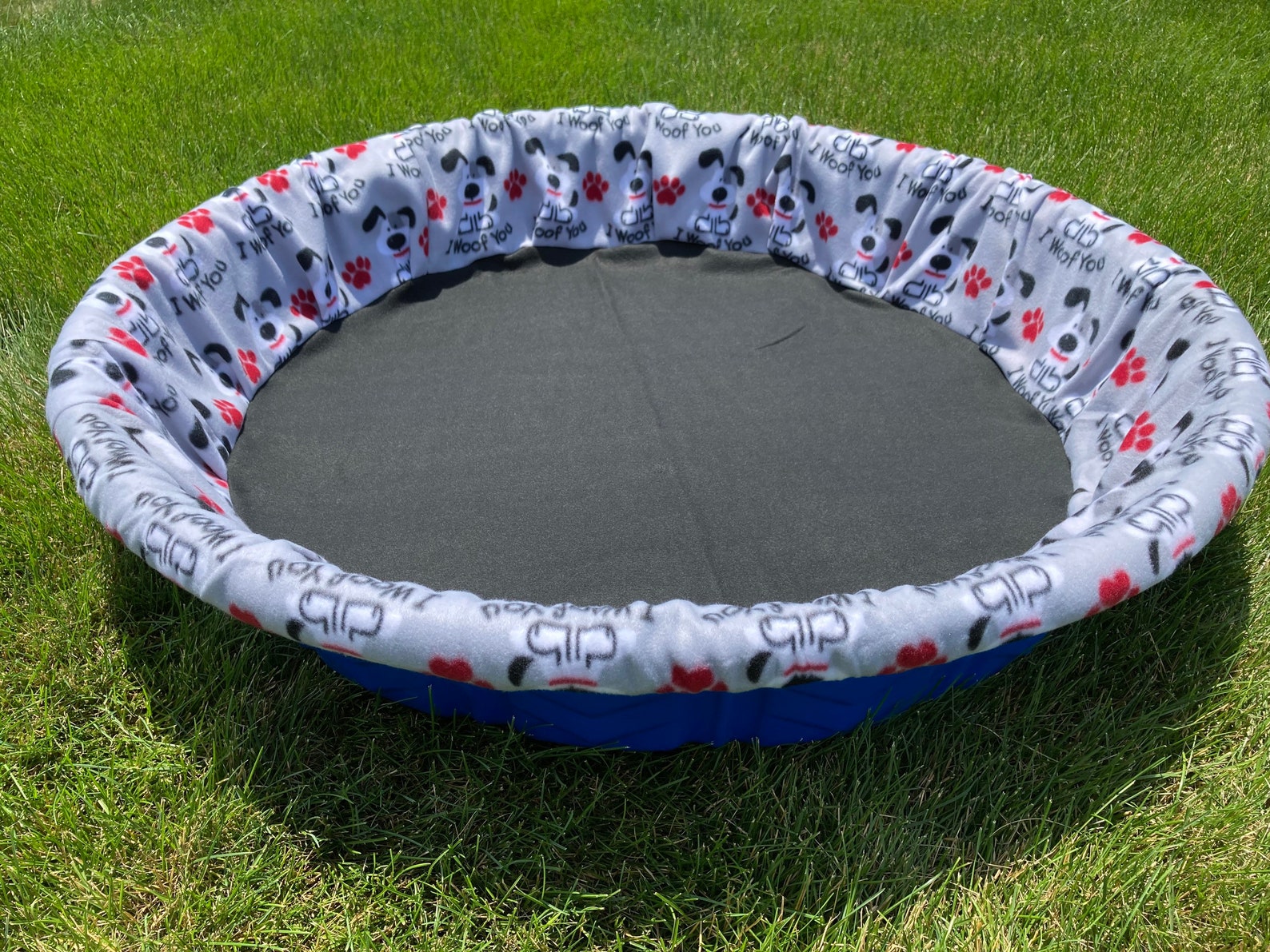 SHIPS FREE MEDIUM Fleece Whelping Pool Box Bed Cover I Woof Etsy