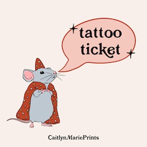 Tattoo-Karte | Bitte lesen Sie die Beschreibung