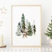 Christmas Trees Print, Holiday Wall Art, Christmas Printable, Holiday Decor, Christmas Sign *DIGITAL DOWNLOAD* 