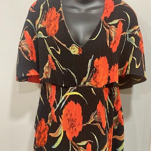 Vintage Floral XL dress