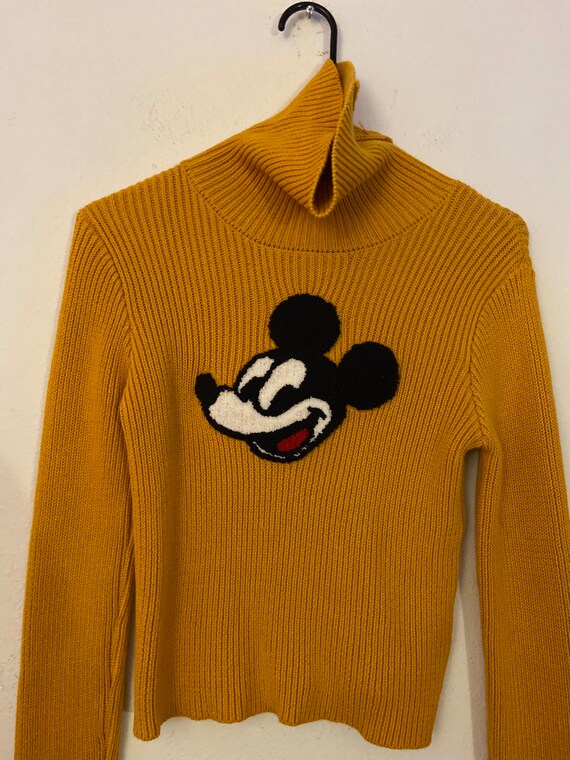Vintage Mickey turtle neck - image 3