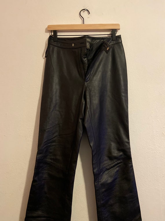Vintage copper key leather pants size 7