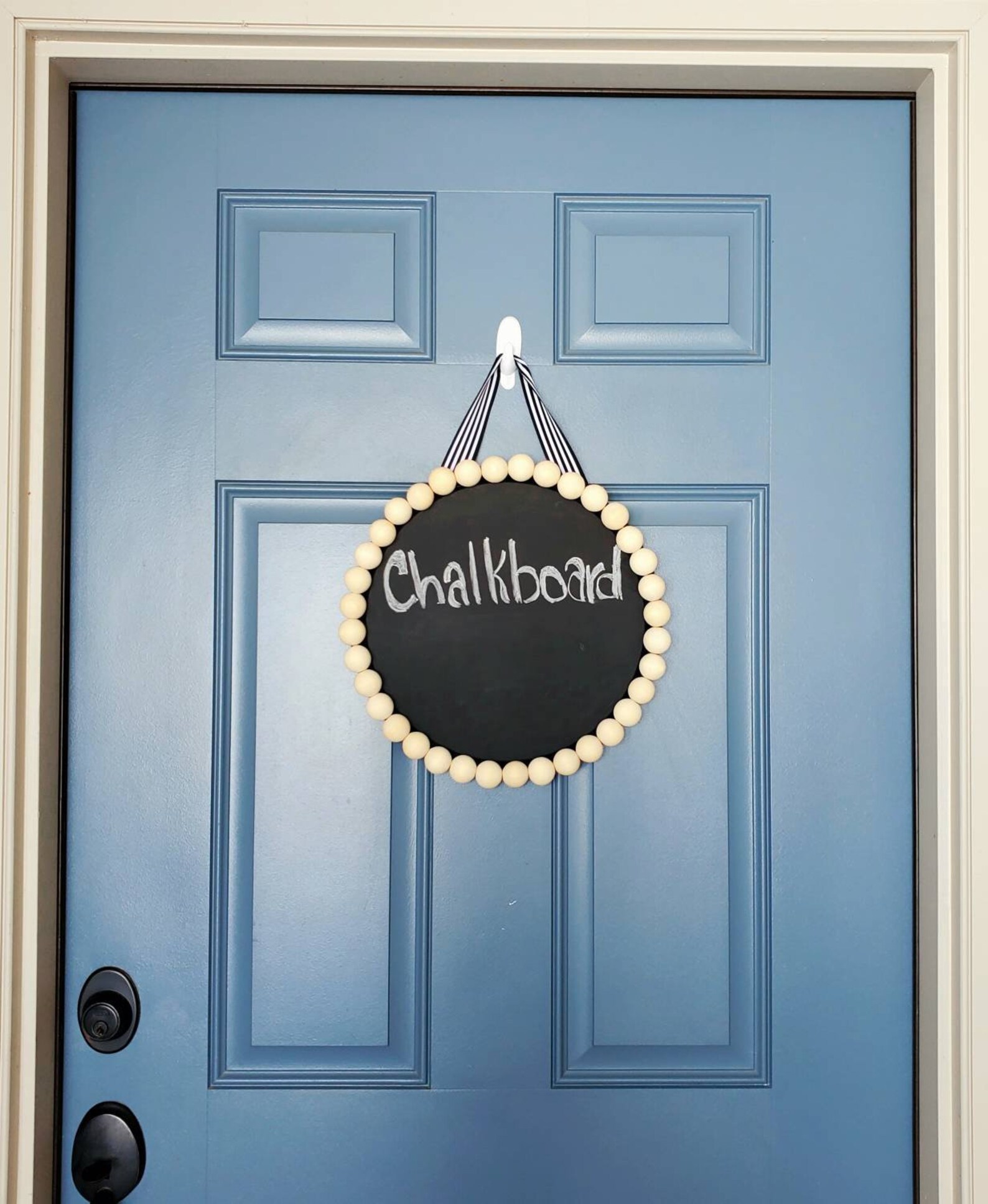 Chalkboard Door Hanger Wall Decor Etsy