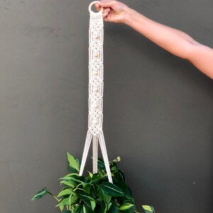 Macrame Plant Hanger - Diamond Design