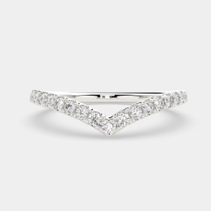 Lab Grown Eternity Band, Lab Grown  Diamond Ring Round Cut, 14K/18K Solid Gold, Dainty jewelry,  Wedding Band, Wedding Gift, Gift For Her