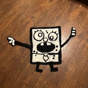Custom Fan Art DoodleBob Rug