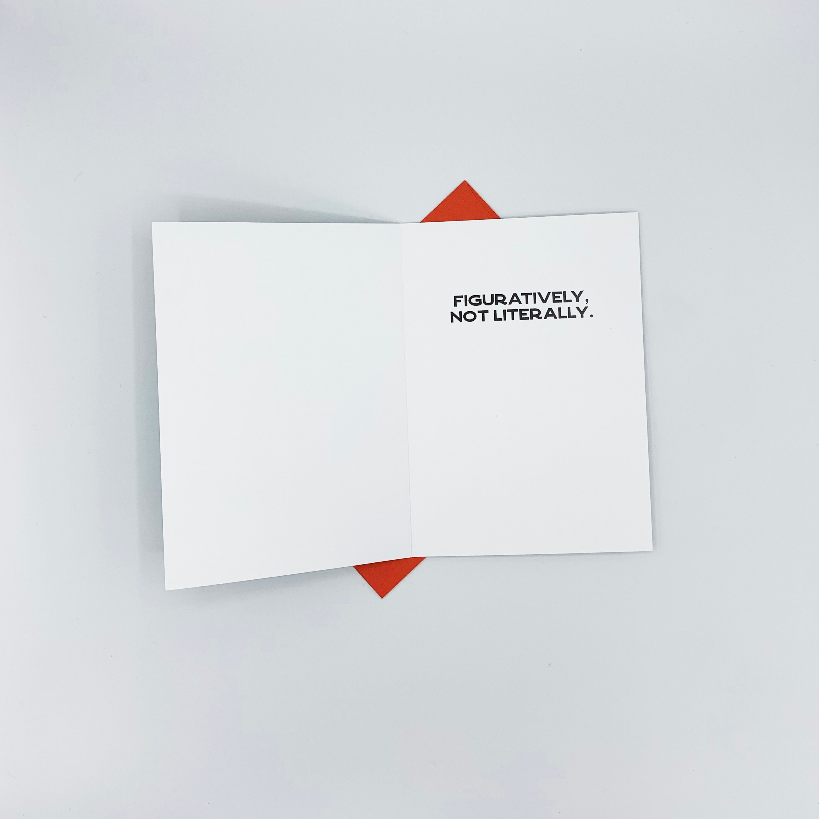 Break A Leg // Good Luck // Theatre Greeting Card Etsy