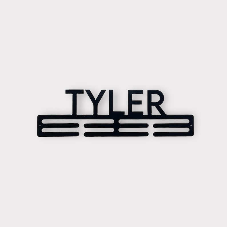 personalized sports medal hanger