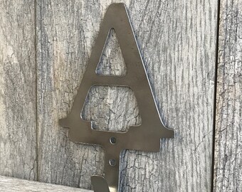 Letter Towel Hooks Letter Coat Hooks Letter Hat Hooks Letter Towel Hanger  Letter Coat Hanger Metal Individual Letter Hooks Kids Letter Hooks