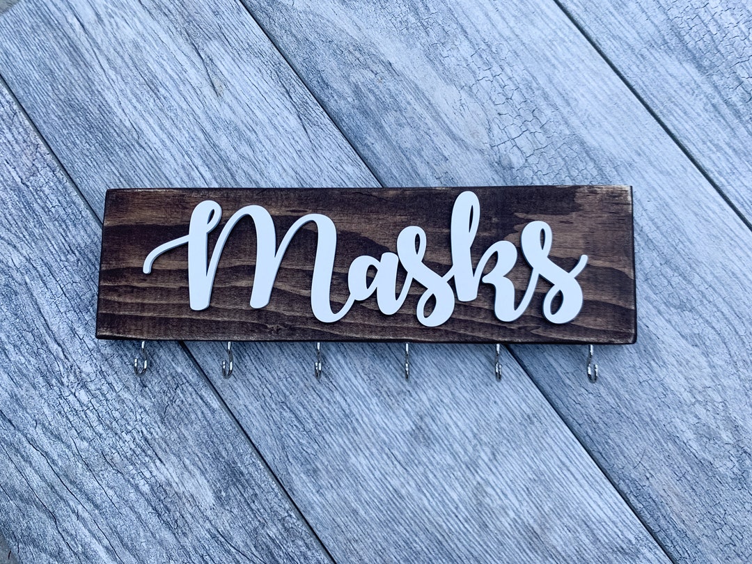Custom High End Mask Holder Mask Rack Face Mask Organizer for Home Mask ...