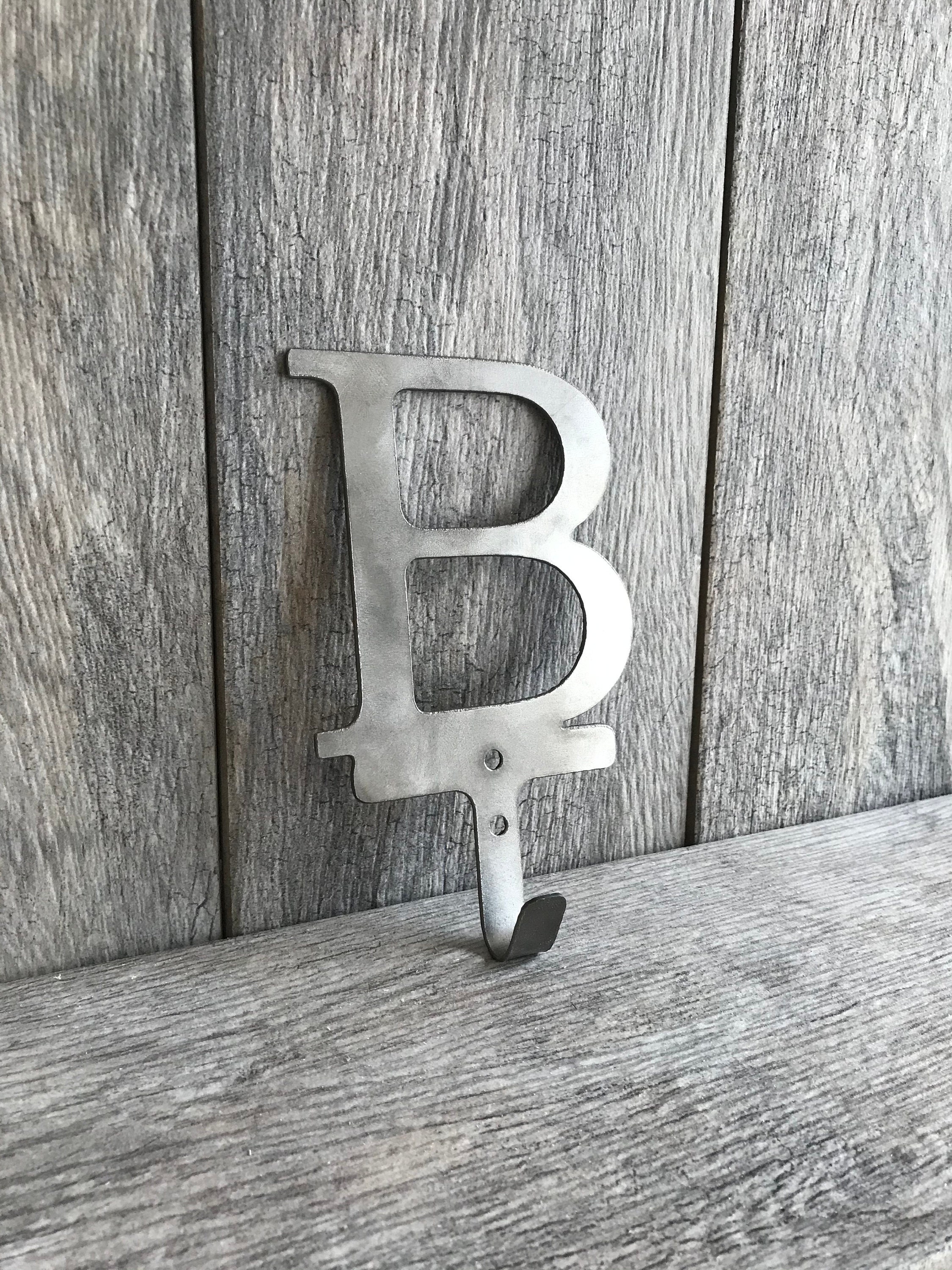 Letter hooks for towels hotsell