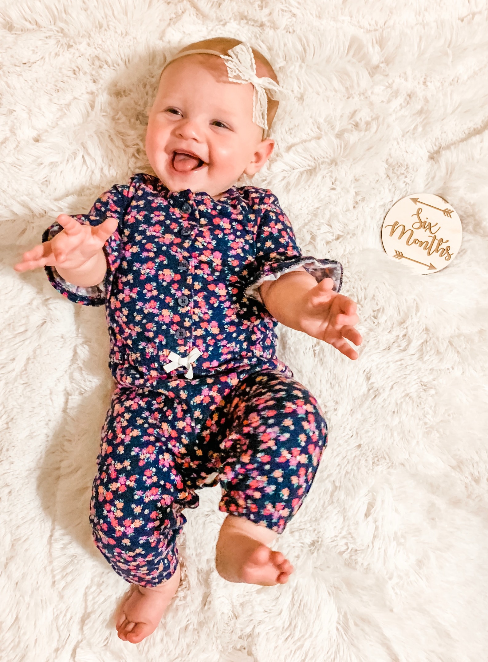 Wood Baby Milestone Cards Rainbow Discs Baby Photo Props Rainbow Wooden ...