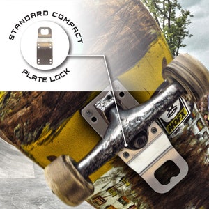 Compact Skateboard Lock