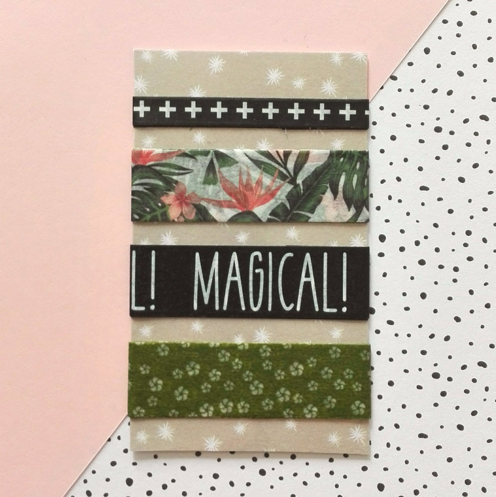 WASHI TAPE SAMPLES / 4 verschiedene Washi Tapes mit je 50cm Etsy