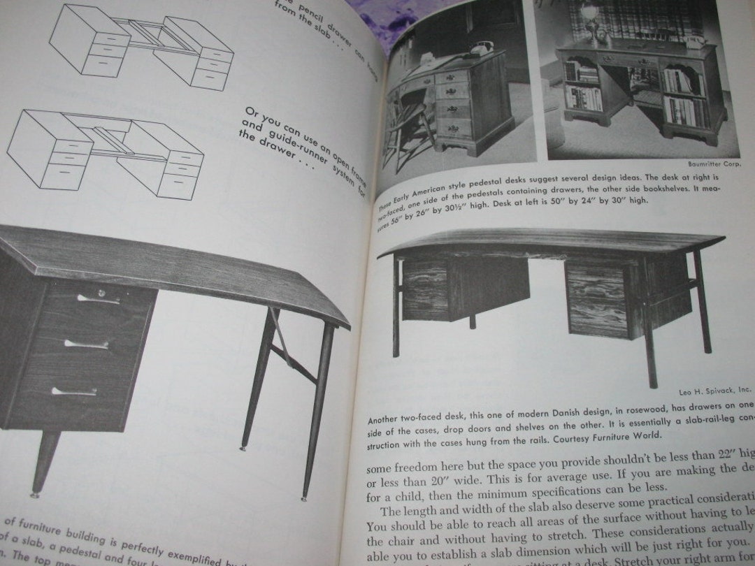 How to Build Your Own Furniture by R.J. De Cristoforo 1978 Edition