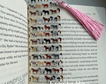 Fun Bookmark Handmade and Laser Cut | Sport Bookmark, Plant Bookmark, Books, Flower Bookmark, Horse Bookmark, Cat Bookmark, and More!