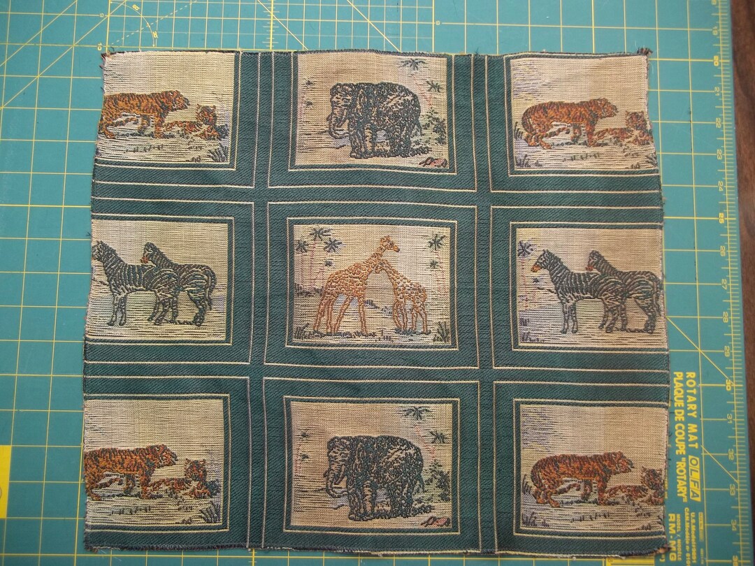 Tapiz Africano, Tela De Animales Africanos, Panel De Tela Africana
