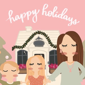 Personalized Christmas Digital Print/Card