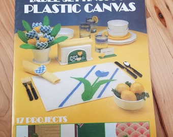 Table Settings for Plastic Canvas