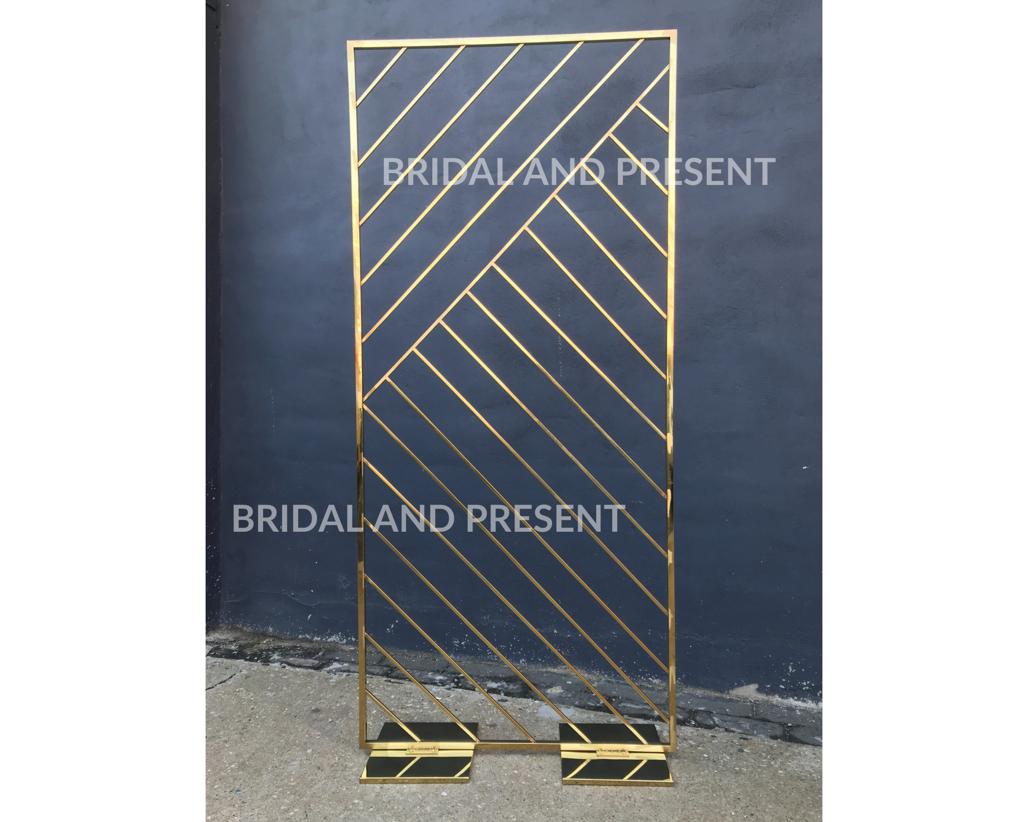 7.2ft Stainless Steel Wedding Arch Backdrop Stand for Wedding Flower Arrangements Decorations