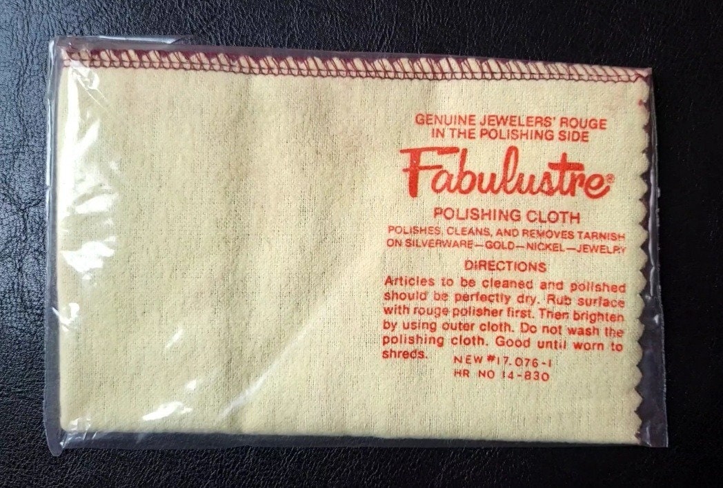 Fabulustre Jewelry Polishing Cloth